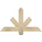 Ekena Millwork Kennewick Rough Sawn Timber Gable Bracket, Douglas Fir, 36"W x 21"H x 2"D x 4"F, 14/12 Pitch GBW036X21X0204KEN00RDF - alternate 1